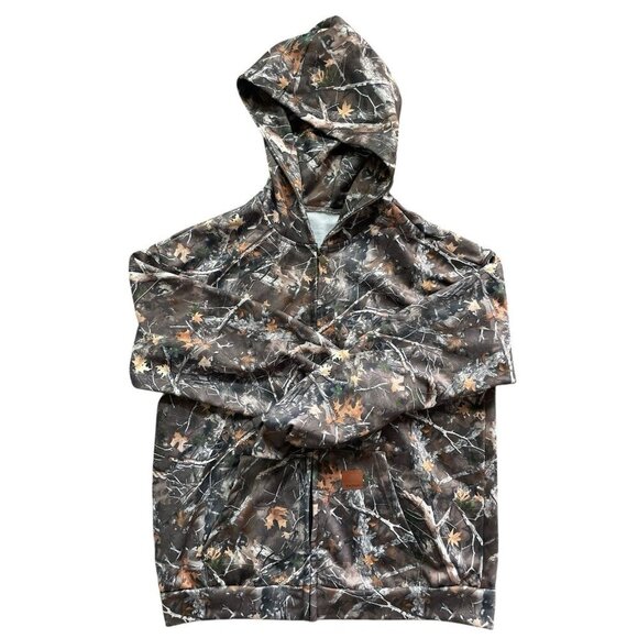 SHEIN Women's Large Cool Lane Camo Jacket Full Zip Sweatshirt Hoodie w Pockets - Picture 1 of 6